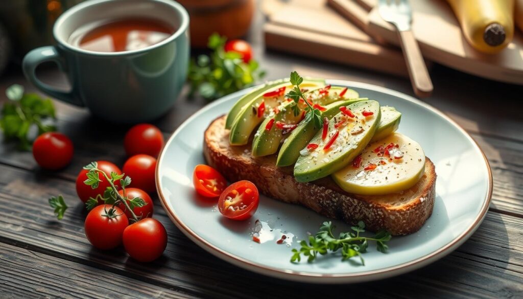 quick healthy breakfasts with avocado toast