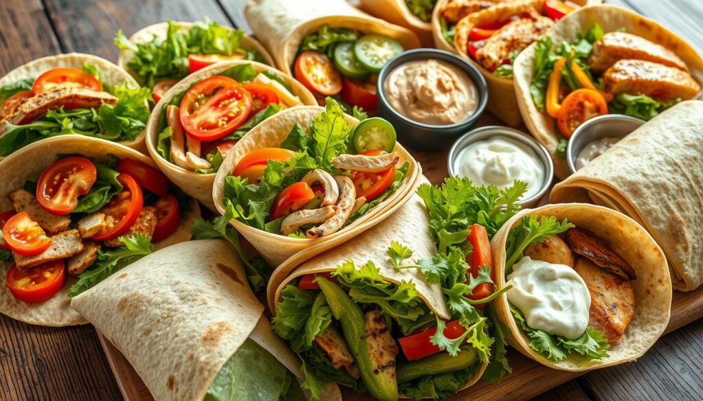 8. Simple Wraps and Sandwiches for Lunch