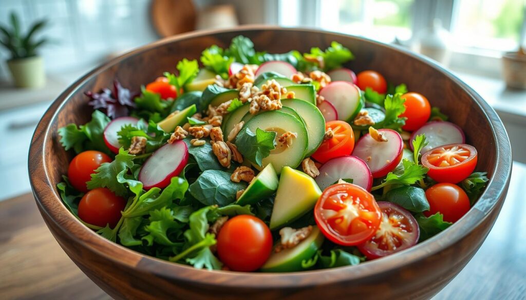 Clean Eating Healthy Salads with Seasonal Produce