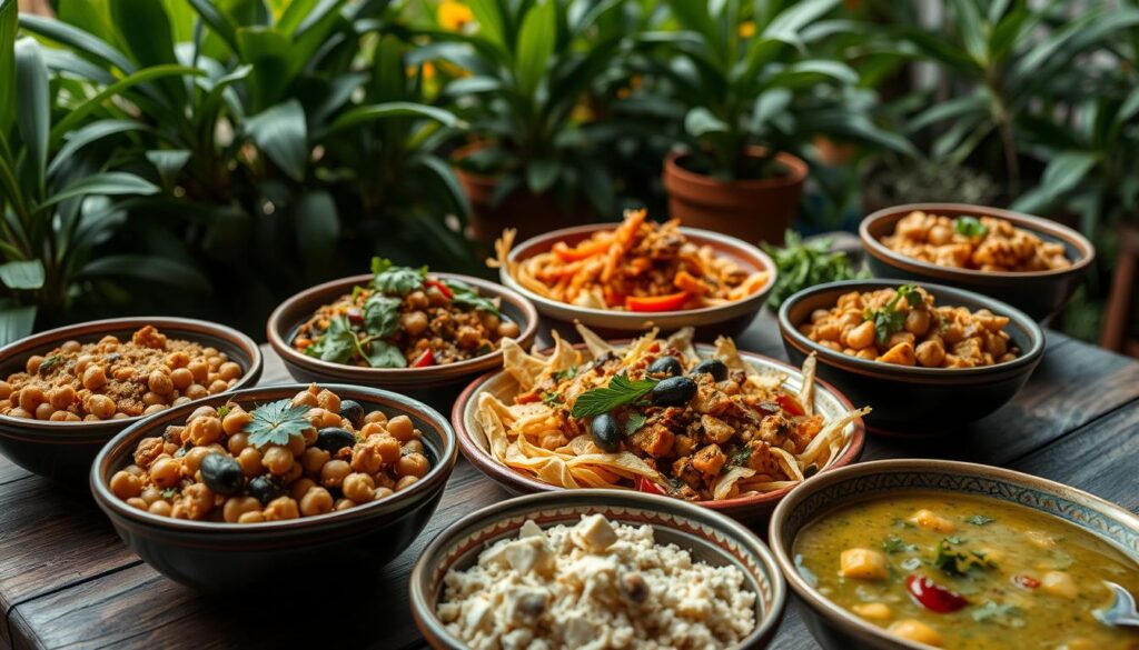 international vegan dishes
