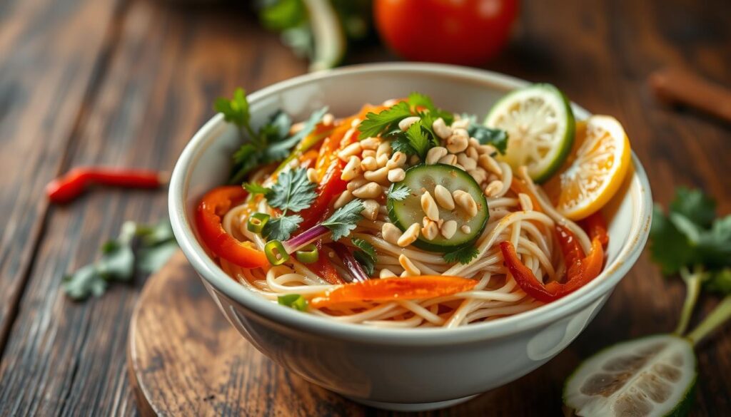 Asian noodle dish