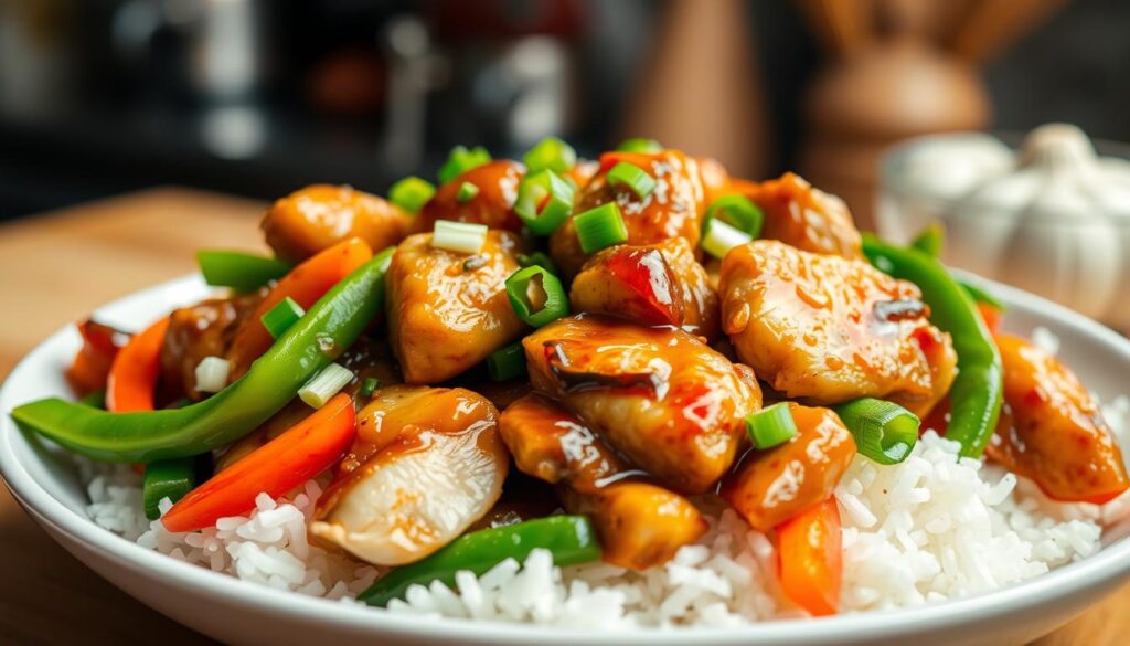 Garlic Stir-Fried Chicken