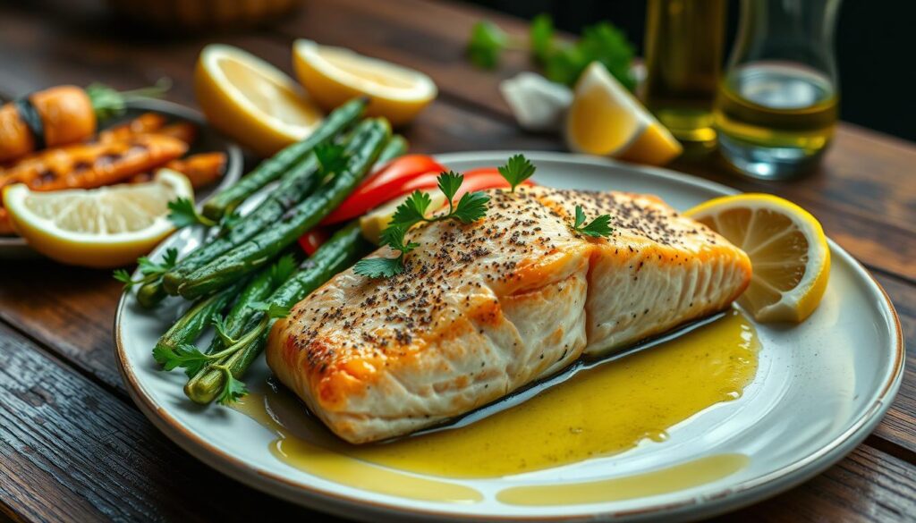 Lemon Pepper-Seasoned Salmon