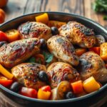 Mediterranean Chicken One-Pan Dinner