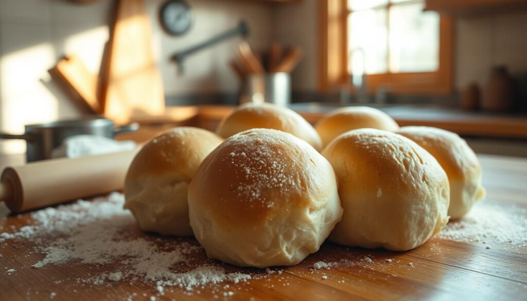 baking rolls