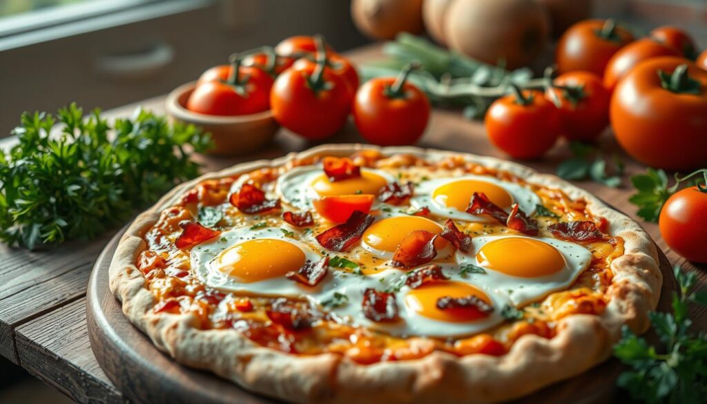 easy breakfast pizza