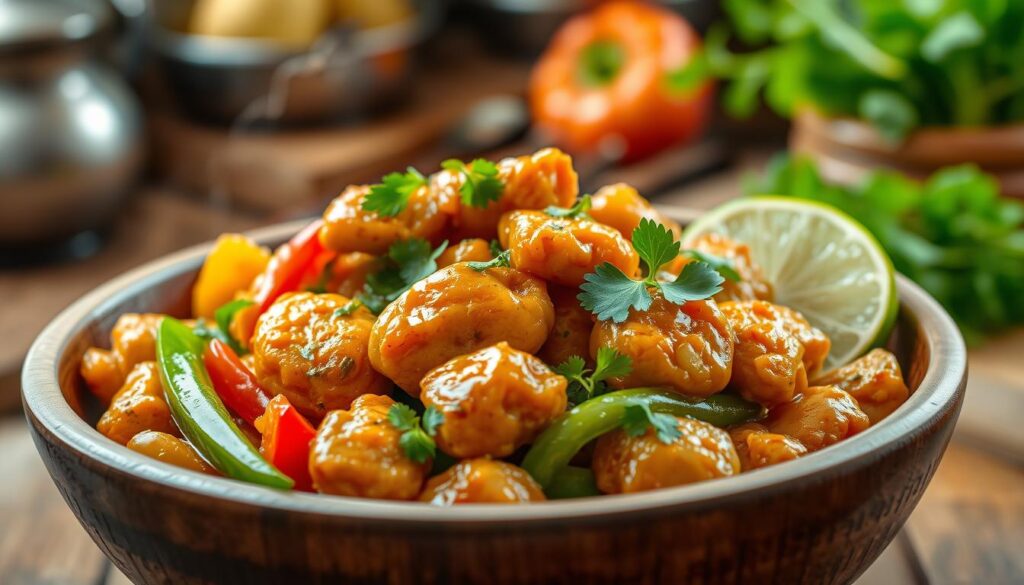 garlic chicken stir-fry