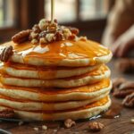 Pancakes with Honey and Nuts