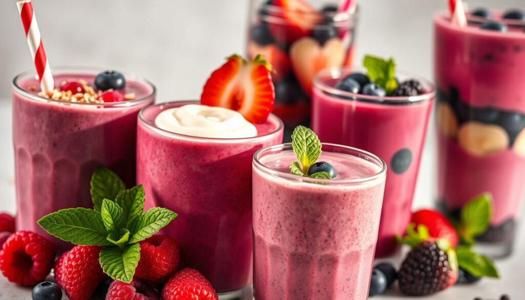 berry smoothie variations